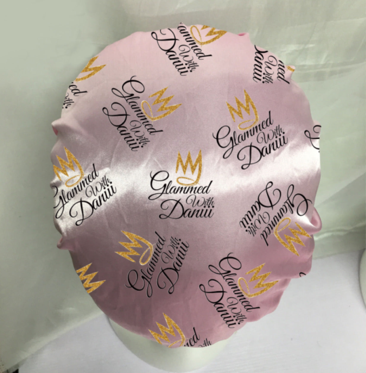 Silk reversible bonnet #2